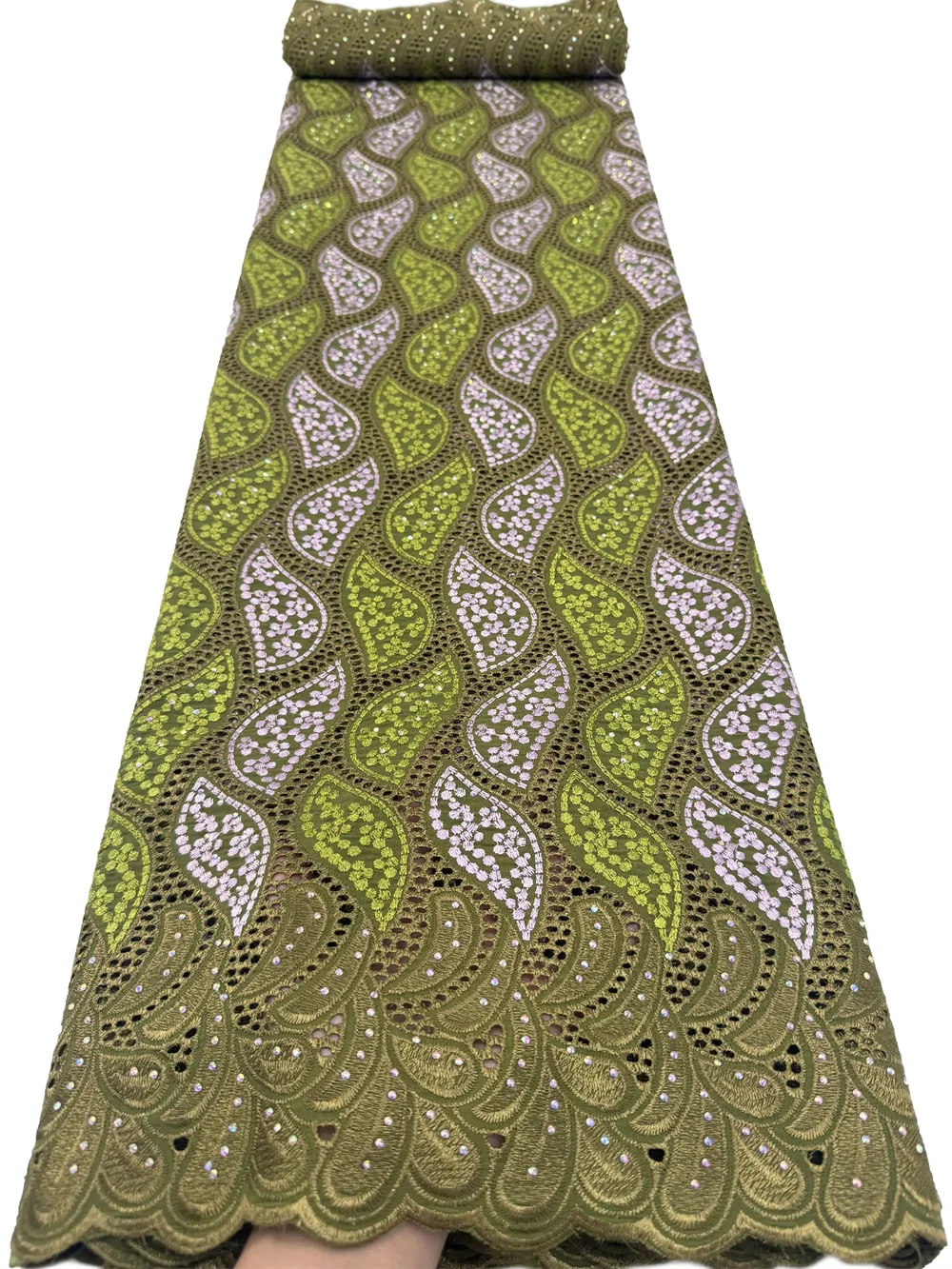 

Швейцарское кружевное полотно из вуали, 5 ярдов, роскошные африканские ткани, 5 метров, высококачественное нигерийское хлопковое кружево для женской одежды, для шитья на вечеринки.