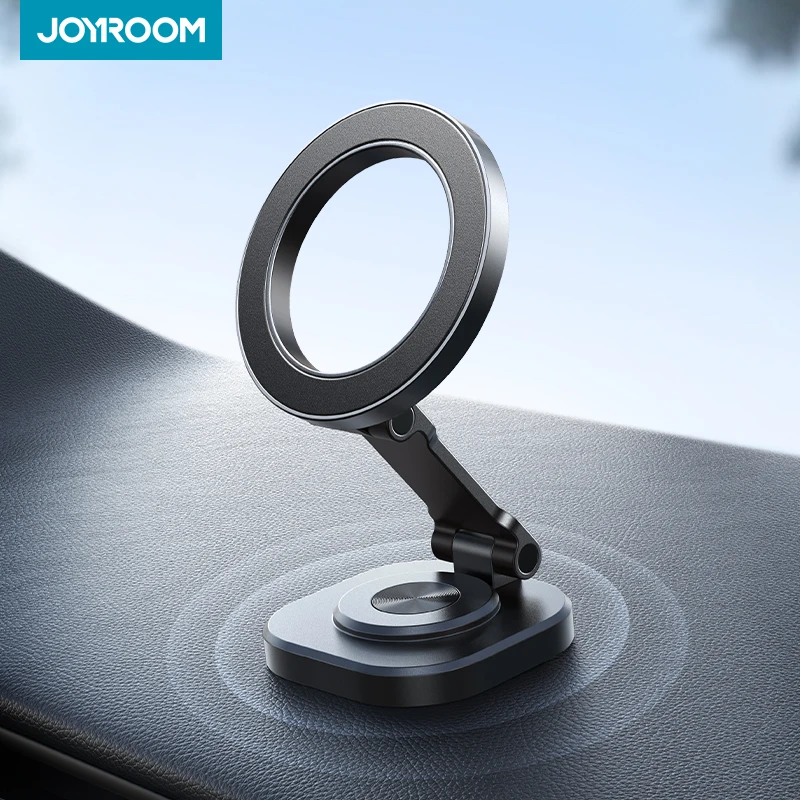 Joyroom Magnetic Car Mount Car Holder Mount 24 Strong Magnet 360 Rotation Foldable Phone Holder for Car For iPhone 15 14 13 12