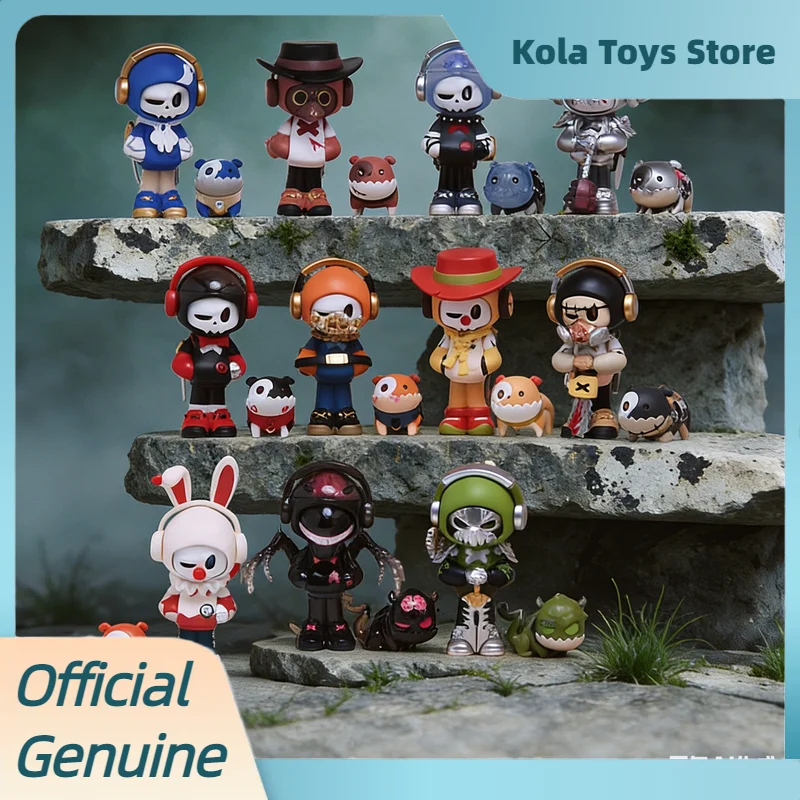 

Genuine Mr. Bone Weird Alliance Series Blind Box Trendy Toys Action Figure Mystery Desktop Ornament Collectible Birthday Gift