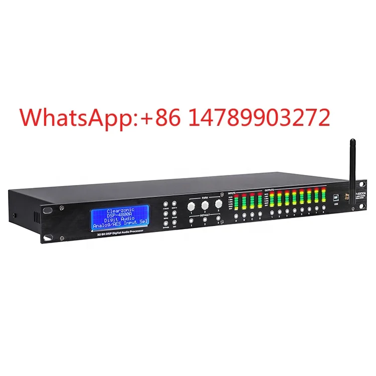Professional DriveRack PA2 Audio Processor 2In6Out Stage Sound Speaker Management System