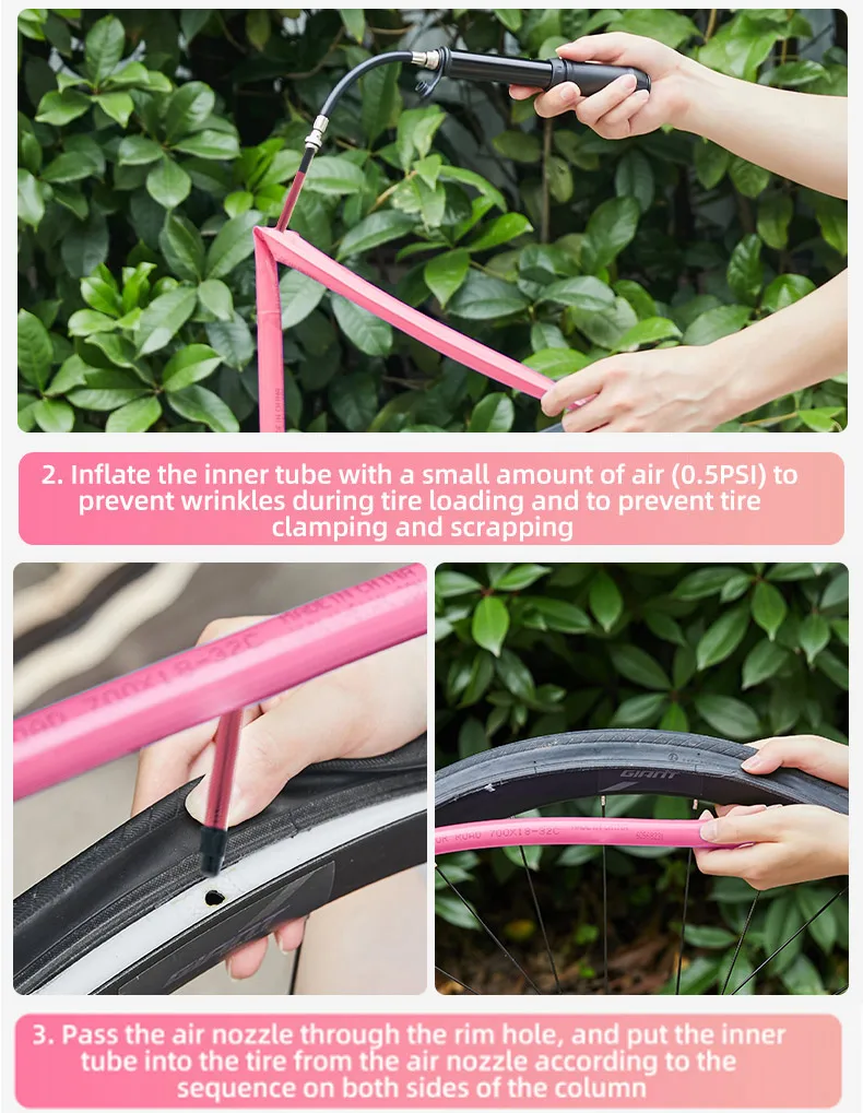 Ridenow 1 Stück 2024 Aluminiumventil Fahrradschlauch Superleichter 700C Rennrad-TPU-Reifen 65 85 mm Länge FV Superleichter Schlauch – Detail 12