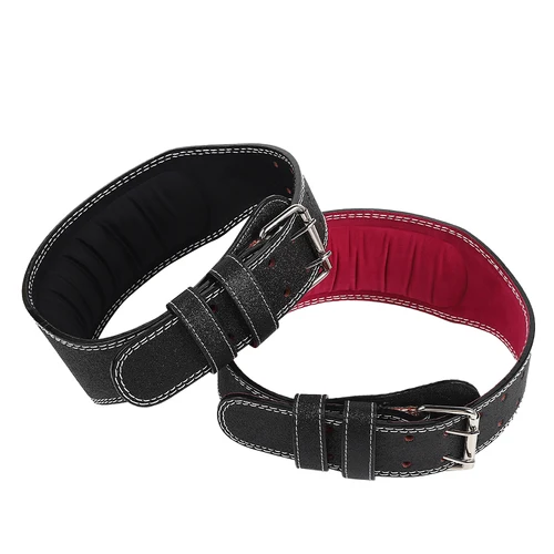 Imagen 2 del producto Cinturones de levantamiento de pesas de 10,5 cm de ancho para hombres y mujeres, cinturón para sentadillas de gimnasio, soporte para espalda para levantamiento de pesas, entrenamiento cruzado