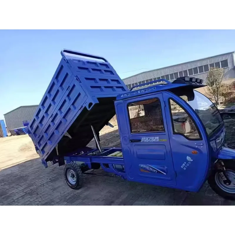 Electric Cargo Tricycle 1000W 60V Enclosed Body For Commercial Delivery 400KG Load Capacity 30-70KM/H Speed - view 6