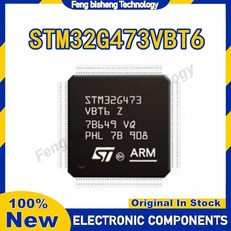 شريحة التحكم الدقيقة STM32G473VBT6 LQFP-100 متوفرة في المخزون