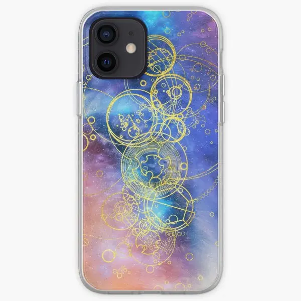 Time Lord Writing Vortex Hues Iphone T  Phone Case Customizable for iPhone 6 6S 7 8 Plus X XS XR Max 11 12 13 14 Pro Max Mini