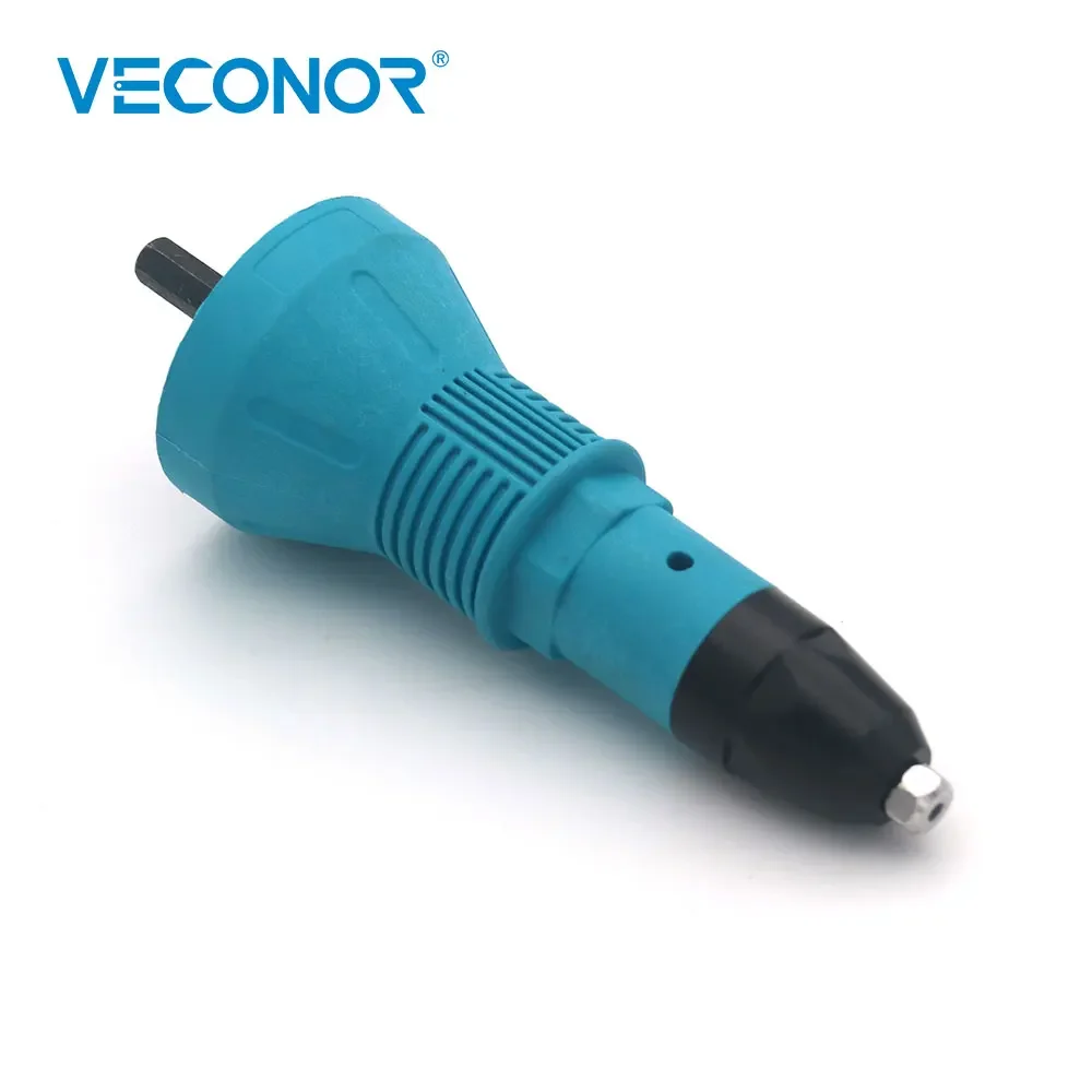 Imagem -06 - Elétrica Cordless Riveting Drill Adapter Nut Gun Rebitando Tool Inserir Ferramenta Nut 24 Milímetros48 Milímetros