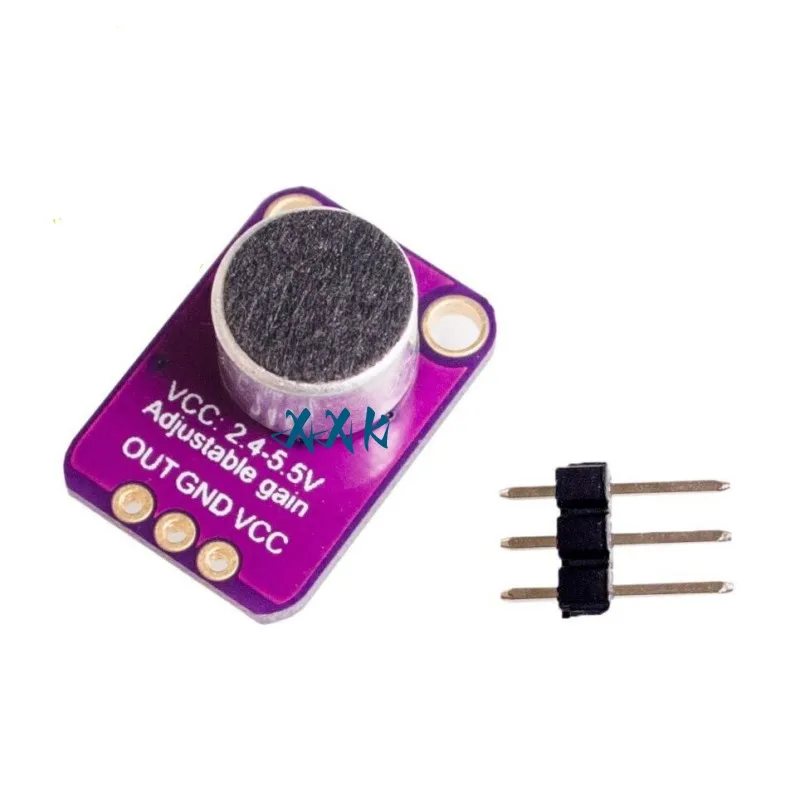 5PCS MAX4466 Adjustable Amplifier Board Sound Sensor Module MAX4466 Electret Microphone Amplifier