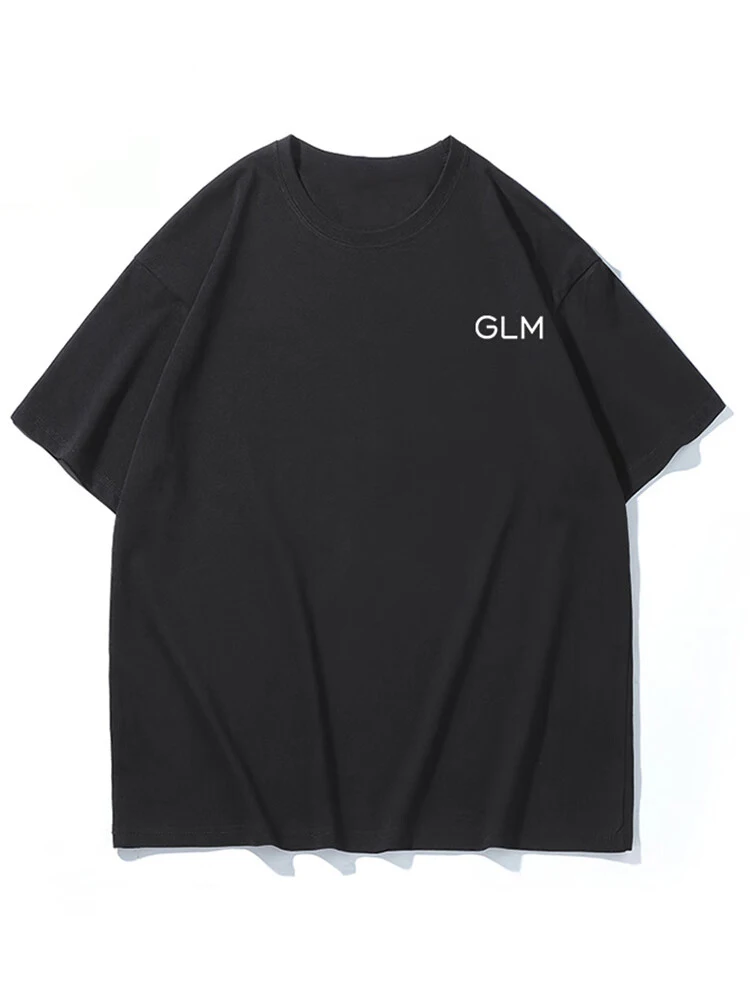 

New short-sleeved T-shirt mens summer loose and versatile pure cotton trendy American casual T-shirt