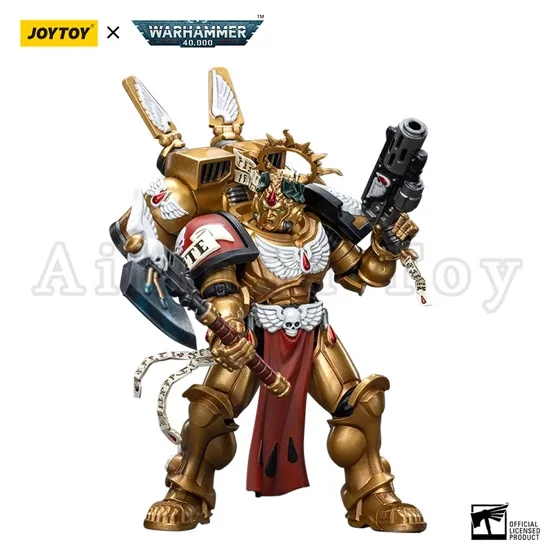 Экшн-фигурка JOYTOY 1/18, 40 К, командир ангелов крови, Данте, пусковой пакет, интерсектиторы, аниме игрушка