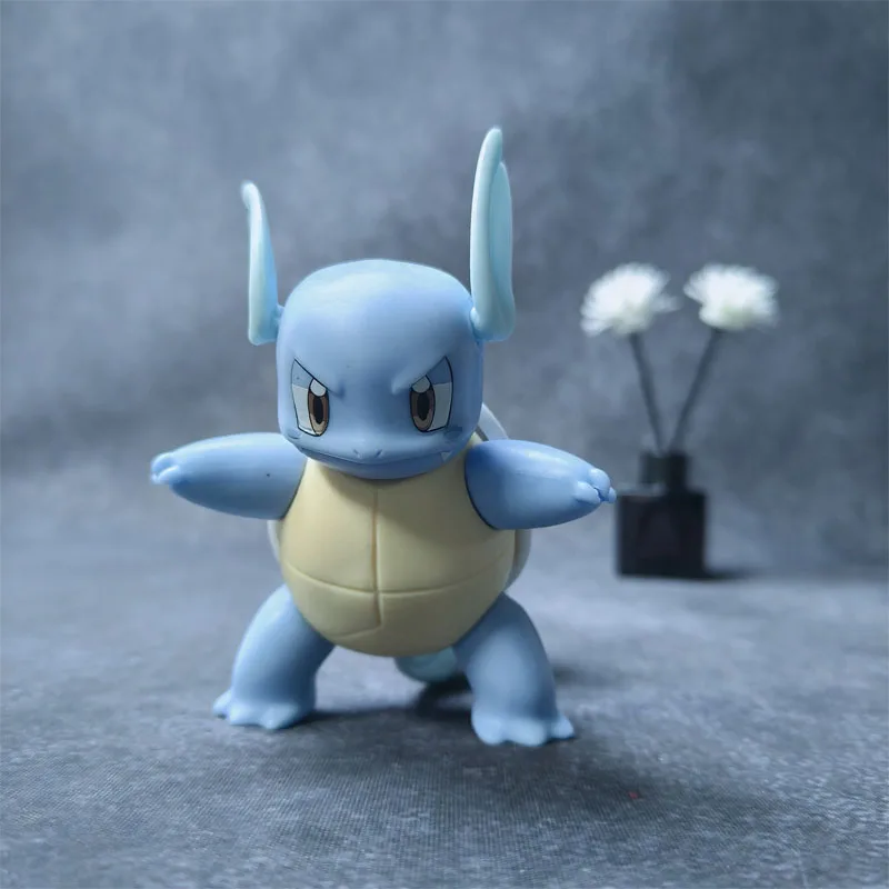 Cartoon Anime Pokemon Figur Nette Squirtle Wartortle Puppe Action Figur Statue Modell Spielzeug Puppe Decoraion Sammeln Geschenk