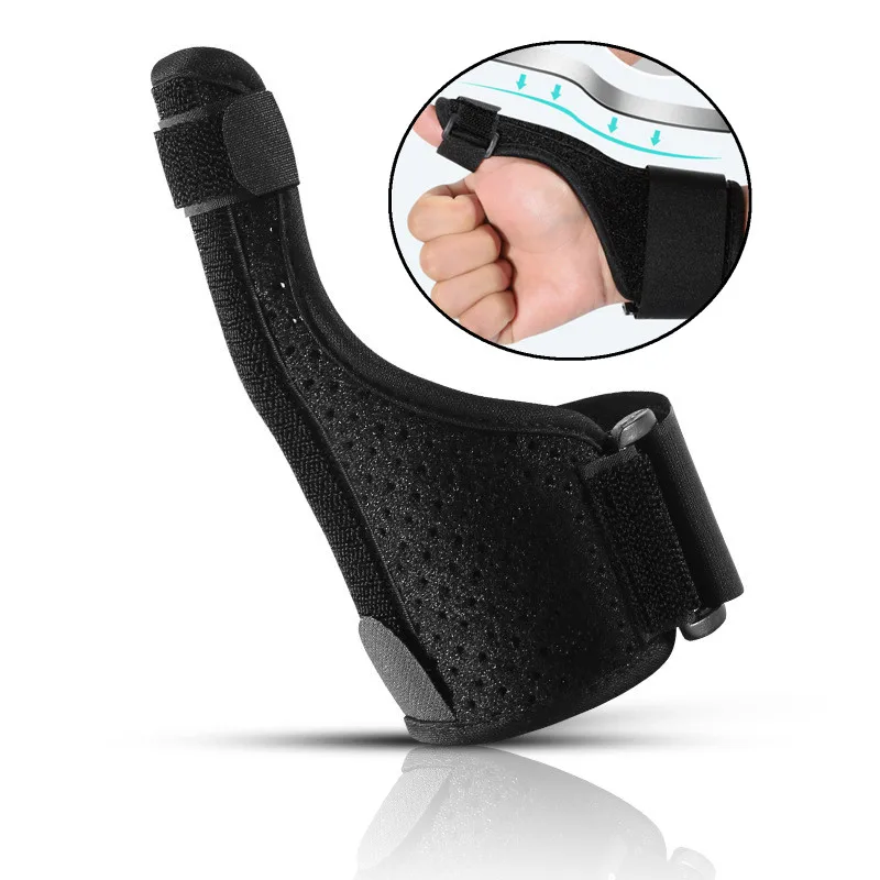 1 قطعة المعصم العالمي الإبهام اليد دعم حامي الصلب جبيرة استقرار التهاب المفاصل نفق الرسغ المعصم إصبع هدفين أدوات الحرس #1