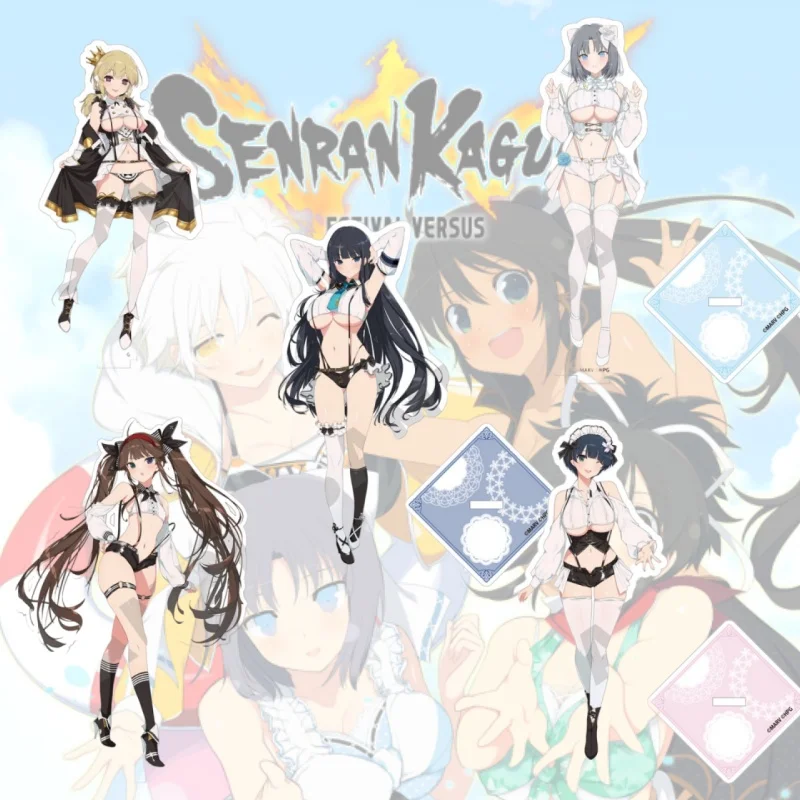 Senran Kagura GAME Yumi Yozakura Yagyuu Acrylic Figure Stand Model Cosplay Toy Birthday Gift Ornament Keychain