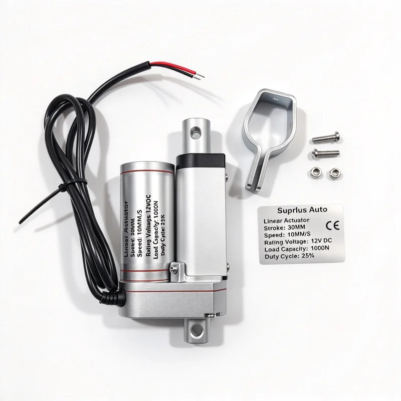 12/24V DCリニアアクチュエーター、ストローク30mm - Limit Switch のレビューと価格