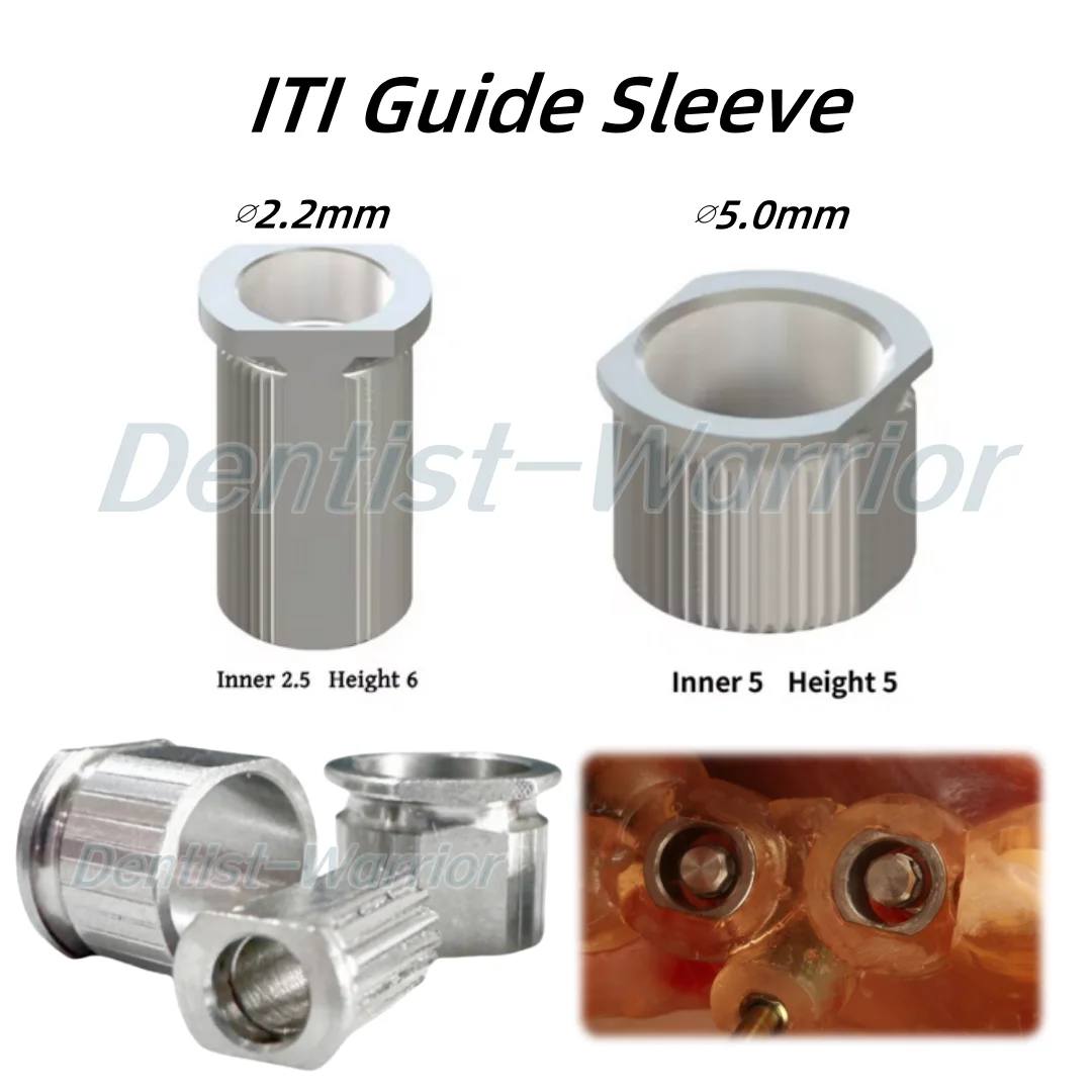 Dental DGS ITI Guide Hole Sleeve Implant Digital Guidance Straumann ∅2.2 ∅5.0mm