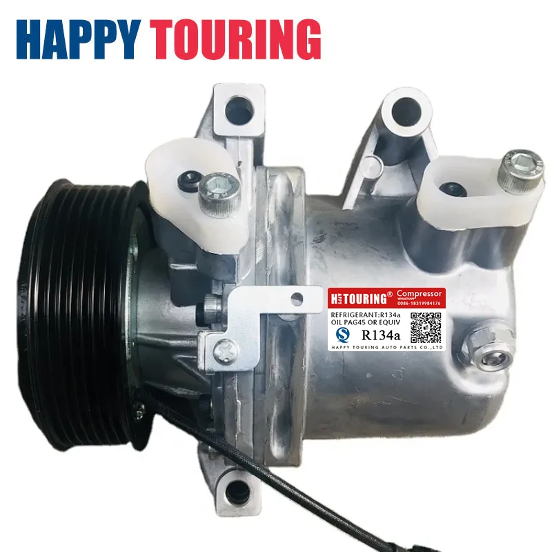 

CR08B Auto Car Air Ac Compressor for Nissan March Versa 1.0 1.6 Flex 92600-1HC1A 92600-1HC2A 92600-1HC5A 92600-3VA5B 926001HC1A