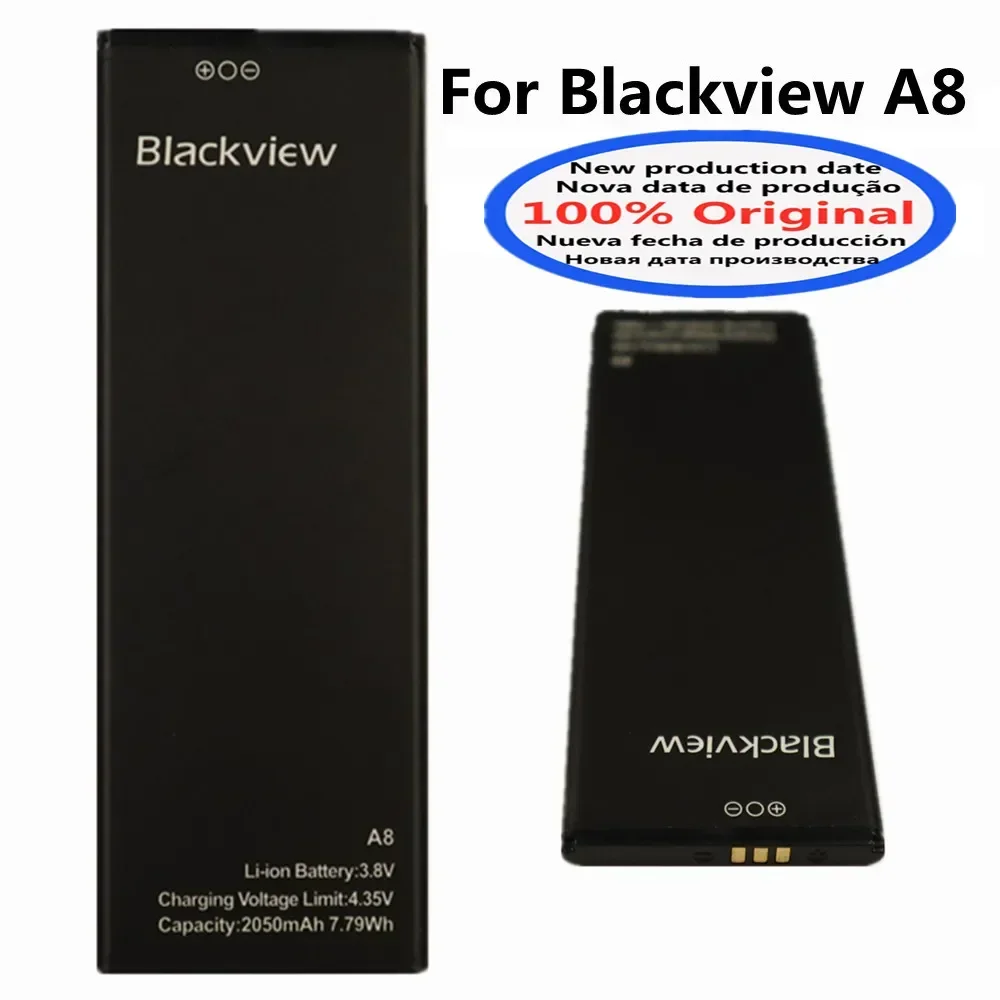 New 100% Original Battery For Blackview A8 Phone Battery Bateria 2050mAh In Stock Fast Shipping