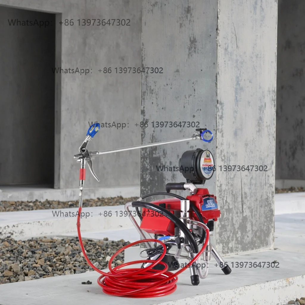 Professional Grade Electric Airless Sprayer Machine Motor for Household Latex Paint Coating Brush Application