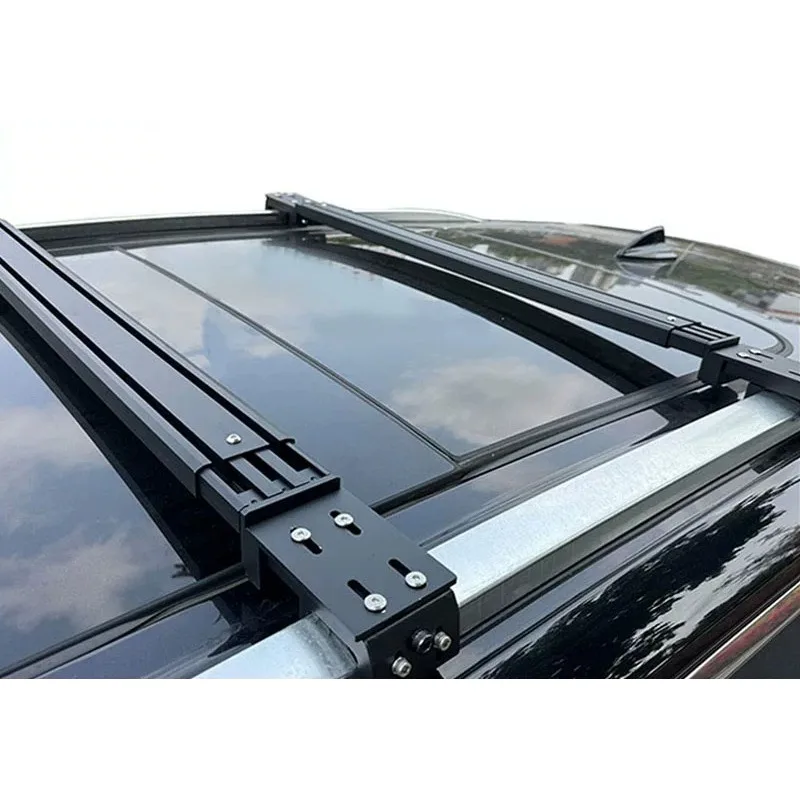 Roof Silent Crossbar Off-road SUV General Aluminum Alloy Non-punching Retractable Tent Low Luggage Crossbar