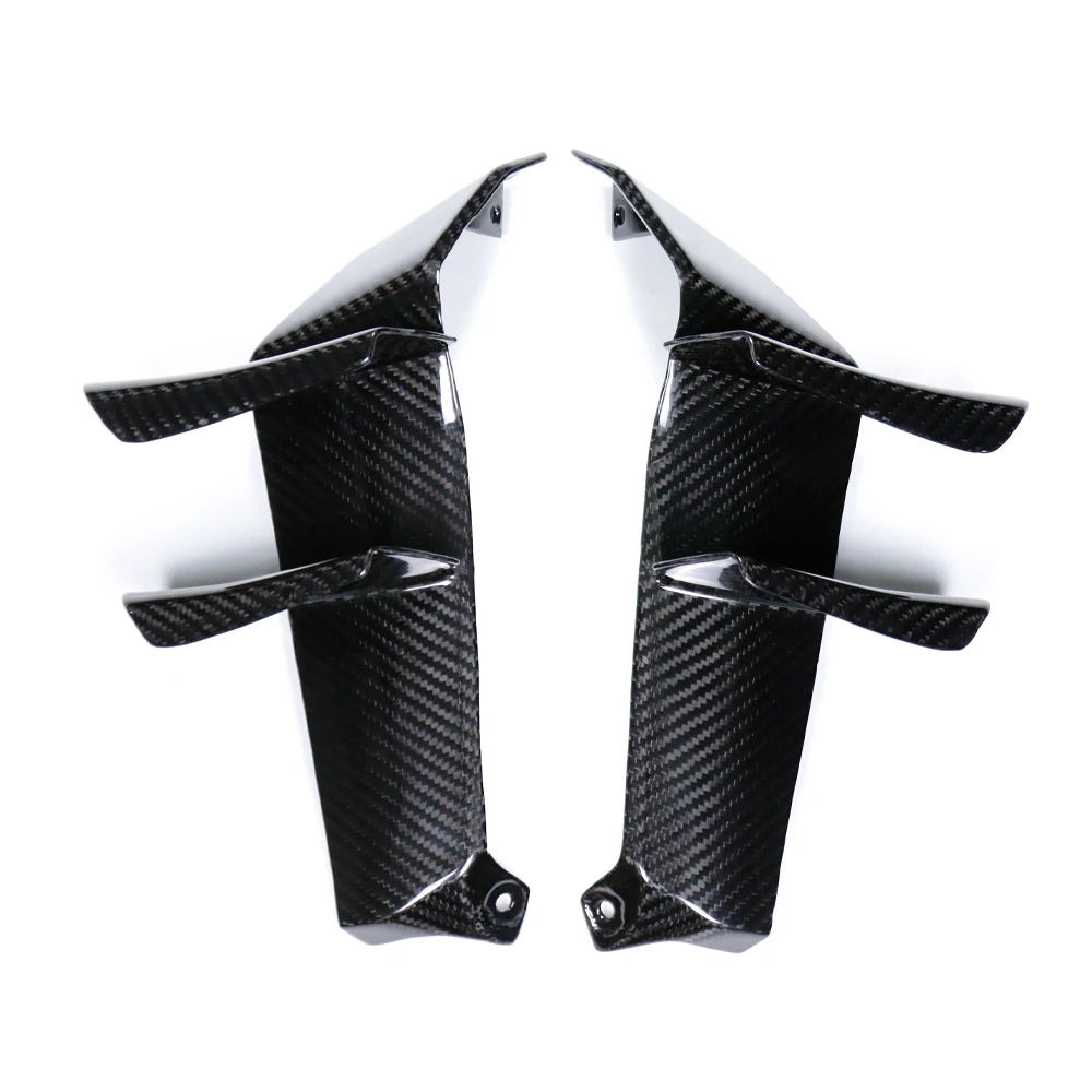 For Yamaha MT 09 MT09 MT-09 2024 2025 100% Carbon Fiber Radiator Side Panel Fairings Motorcycle Accessories