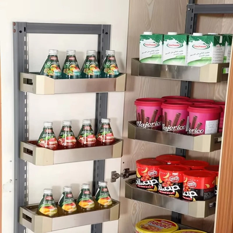 Premium Kitchen Storage 6F High Storage Storage Pull Out Pantry Unit Basket Cabinets Modern Kitchen Drawer