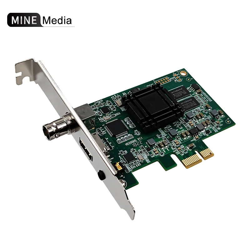 High Performance 1080p for HDMI SDI Analog Audio PCIe Video Capture DVR Card