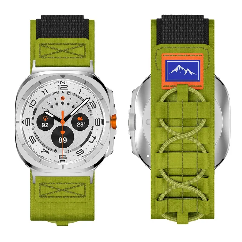 Cinturino sportivo in nylon ultra 47mm per Samsung Galaxy Watch Ultra