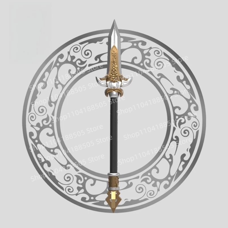 MOC ثلاث ممالك ما تشاو اللبنات الدمى تجميع نماذج الكرتون أنيمي اكسسوارات الأسلحة درع الأولاد مهرجان الهدايا