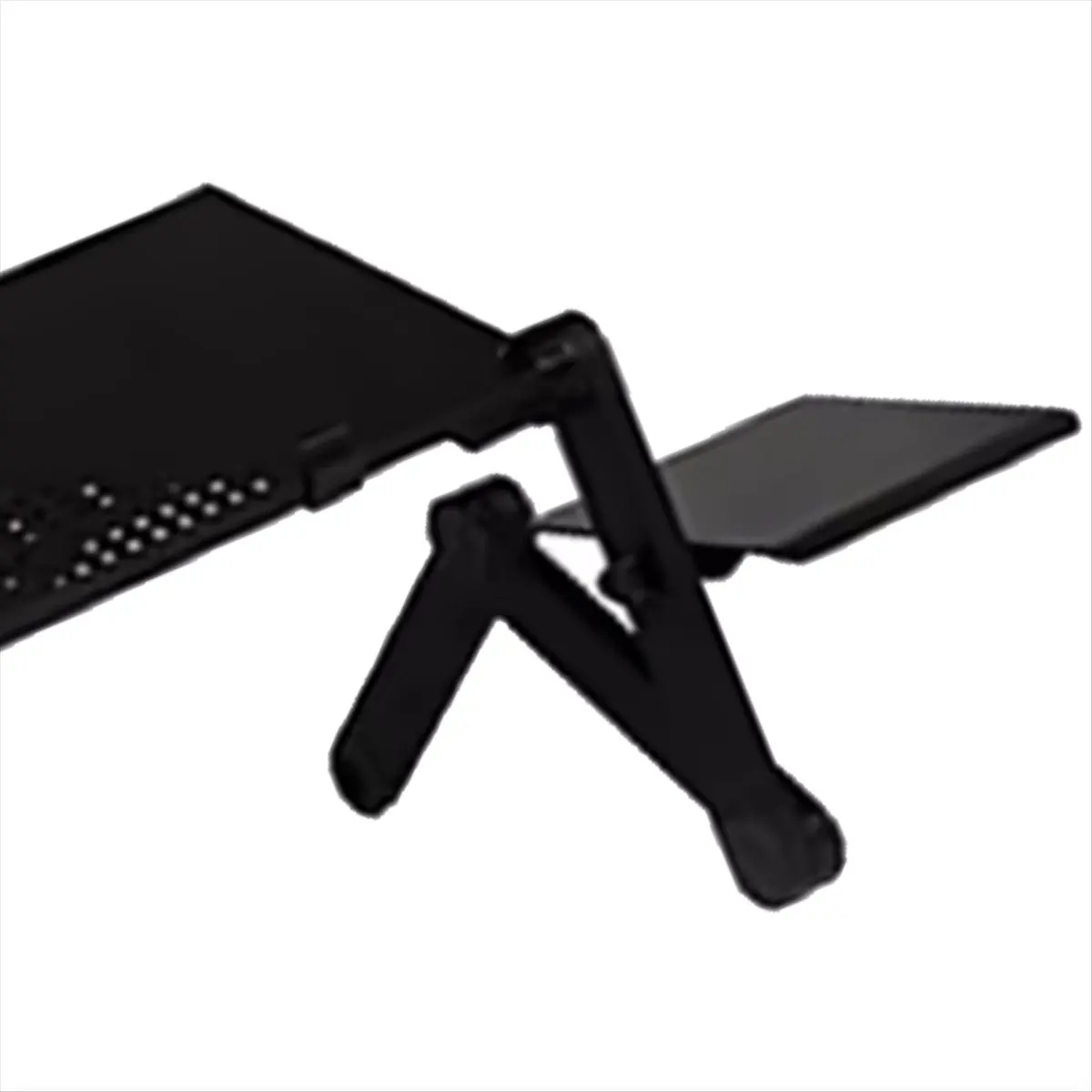 【~ New Y24A】Laptop Table Stand with Adjustable Folding Ergonomic Design Stand Notebook Desk for Ultrabook, Netbook or Tablet