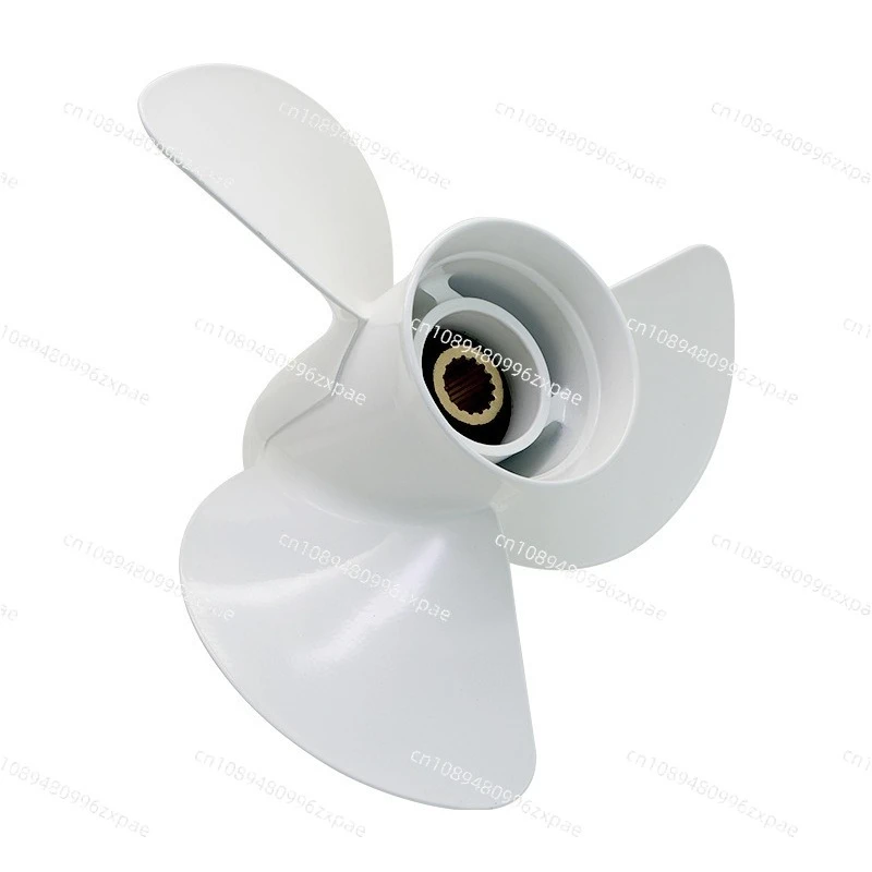 Aluminum 3 Blade Propeller Outboard Motor Universal Thruster Outboard Engine Replacement Blade