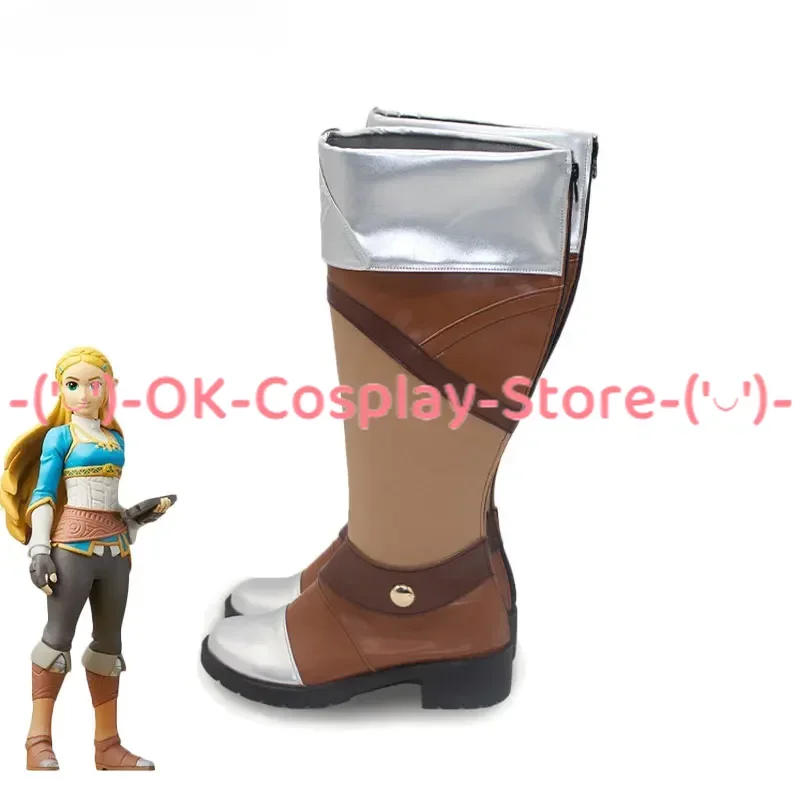 Königin Sonia Cosplay Schuhe PU Leder Schuhe Halloween Karneval Stiefel Cosplay Requisiten Nach Maß