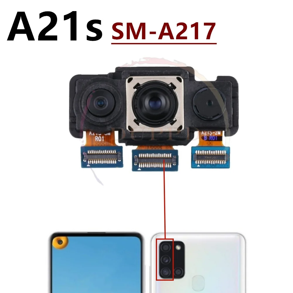 Back Main Rear Camera Front Camera Module Flex Cable For Samsung Galaxy A21s A217 A51 5G A516 A71 5G A716 Replace Part