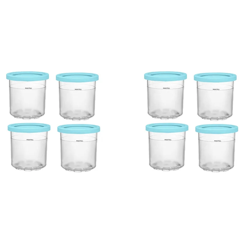 

Контейнеры для мороженого A02M-2X с крышками для морожениц Ninja Creami серий NC301, NC300, NC299AMZ