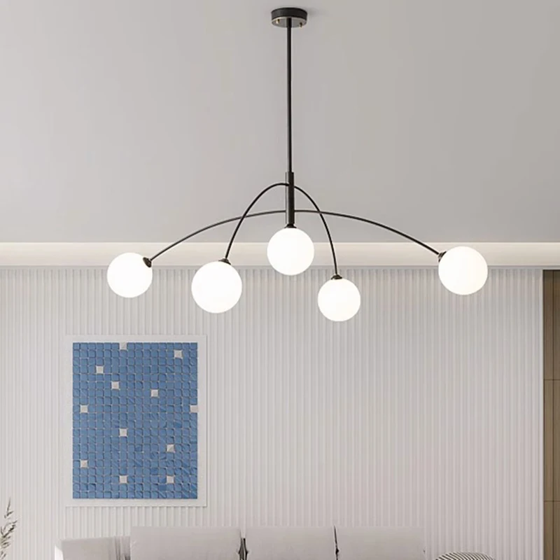 Imagem -03 - Modern Dining Room Pendant Lights Iluminação Interior Lâmpada do Teto Luz de Suspensão Lustre Led Decorativo