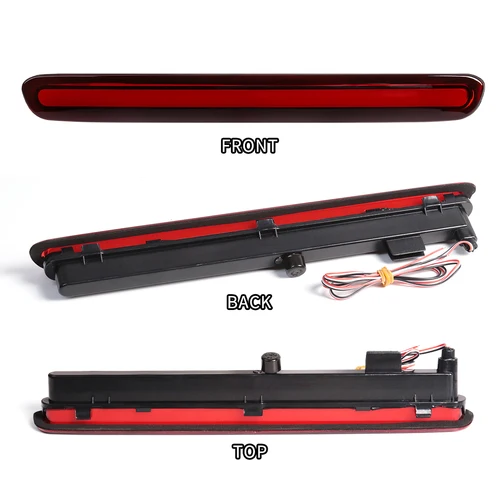 Imagen 2 del producto Luz LED de freno para coche, accesorio de luces traseras de 12V para Toyota Hilux Revo 2015, 2016, 2017, 2018, 2019, 2020