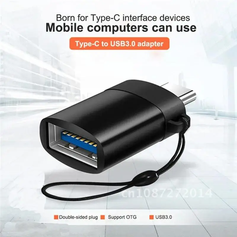 Adaptador Micro USB tipo c OTG, convertidor de datos de carga USB 3,1, USB-C 3,0, para Samsung S8, S9, Note 8, Huawei, Sony One Plus