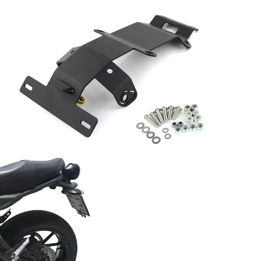 Fender Eliminator kit License Plate Holder Bracket For Yamaha XSR700 XSR 700 2015-2020 2021 2022 2023 2024 Motorcycle Tail Tidy