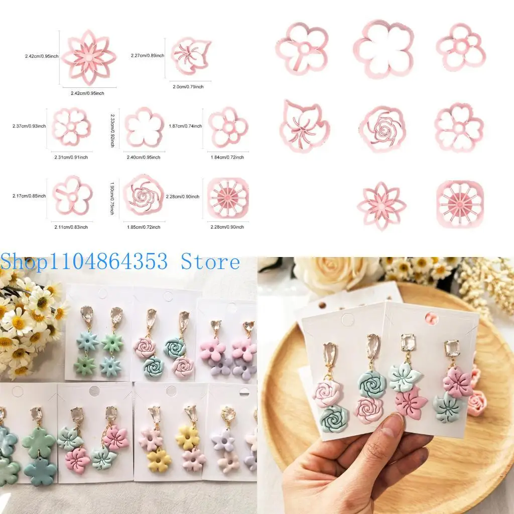 

652F Цветочный дизайн Полимерные глиня