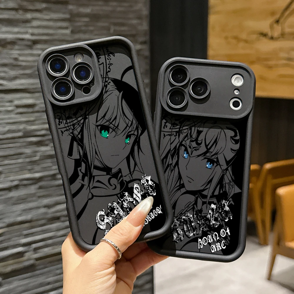 Fate A-Arthurs Joan Saber Phone Case for Oppo Realme 15 14 13 12 11 Pro GT6 C75 C65 C63 C55 C53 C35 C33 C30 C21 C20 Soft Cover