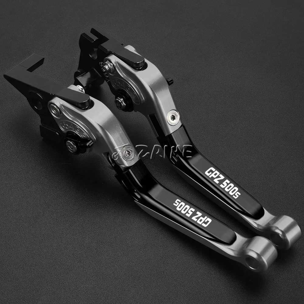 Motorcycle Accessories Aluminum Brake Clutch Levers Hand Grips Ends For KAWASAKI GPZ500S EX500R gpz500s ex500r 1990-2009 2008