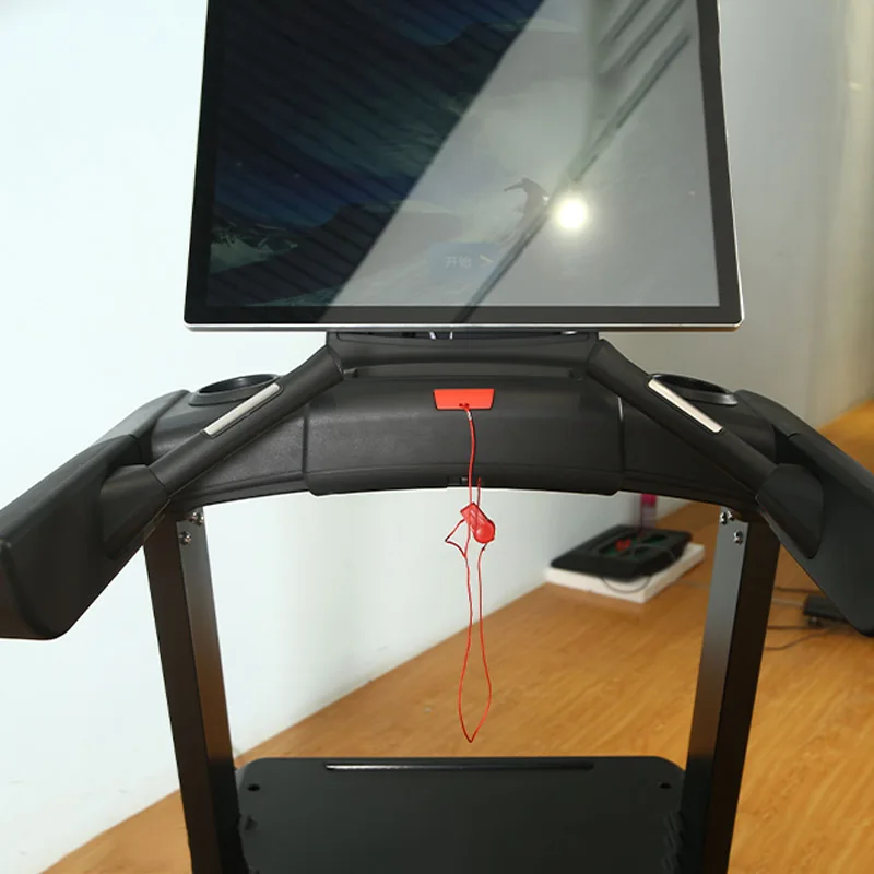 معدات اللياقة البدنية في صالة الألعاب الرياضية التجارية شديدة التحمل لتمارين القلب بقوة 3.0 حصان مع شاشة لمس 32 بوصة