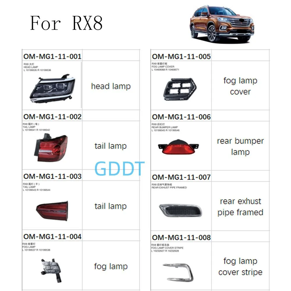 1 Piece Roof Hand Cover for MG RX8  Middle Roof Hand Grip for RX8 B Pillar Cover Handrail Cover for MG Handle Plug Cover