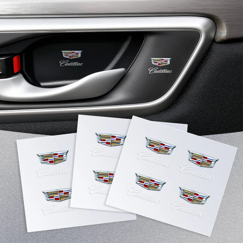 

1/2/5/10pcs Car Badges Auto Interior Decor Logo Stickers for Cadillac ATS BLS CT4 CT6 CTS ESCALADE STS XLR XT4 XT5 XTS SLS
