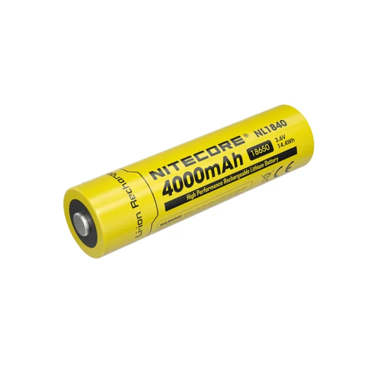 Nitecore NL1840 batteria ricaricabile 18650 3.6V li-ion 4000mAh uscita 10A