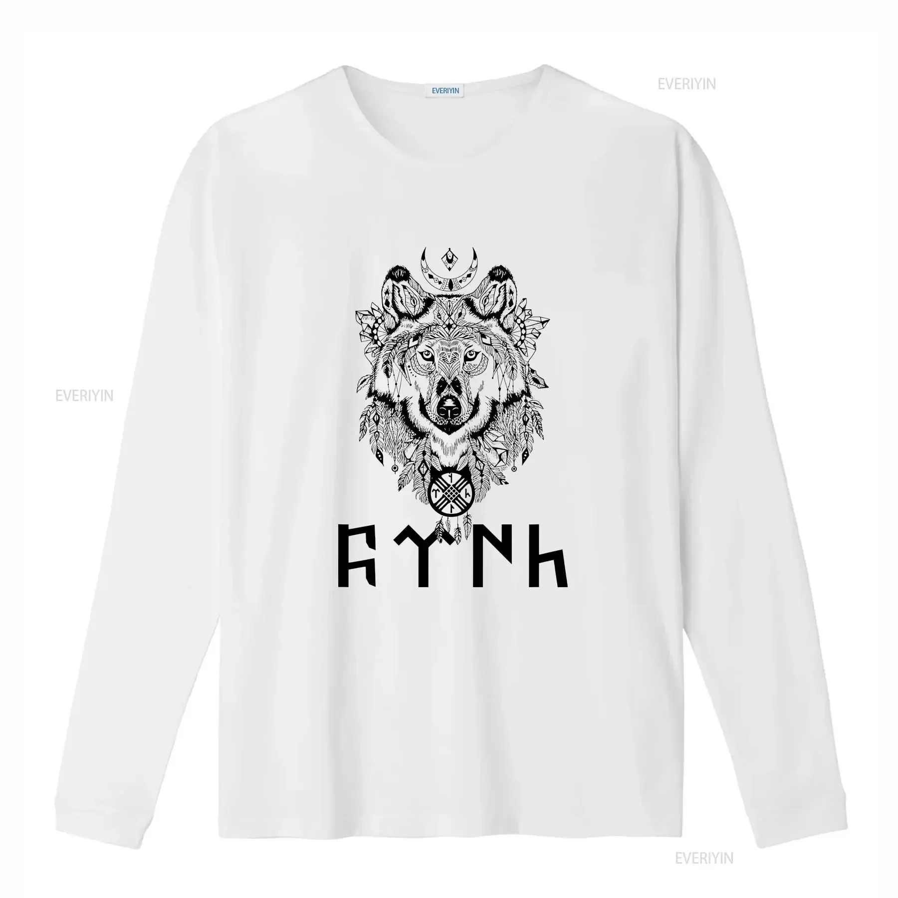 Wolf Turk Old Inscription Tengri Ancient Turkic Spiritual T Shirt vintage Washed Comfortable Soft Stylish Breathable vintage