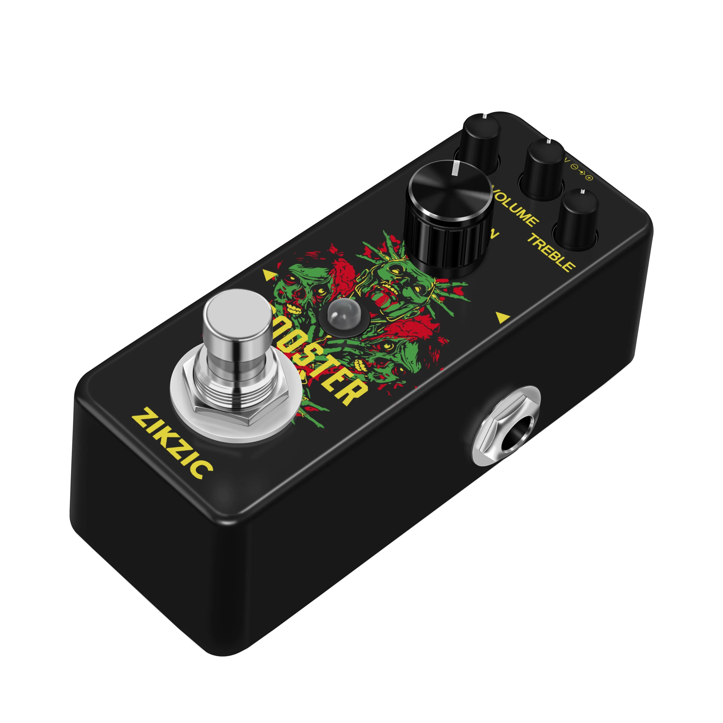 ZIKZIC Electric Guitar Effect Pedal Booster Boost Simulates Pure Signal Amplifying Sound Encouragement True bypass