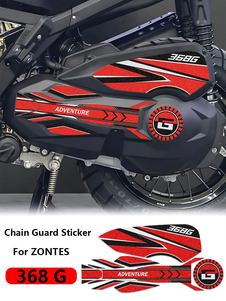 AliExpress NONE For ZONTES 368G 368 G Motorcycle Accessories Stickers Thickened Matte Waterproof Bike Chain Cover Guard Decoration Decals