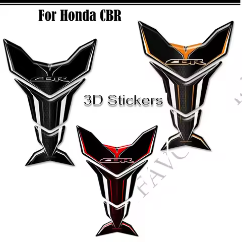 For Honda CBR1000RR CBR650F CBR600RR CBR650R 600RR 650R 1000RR CBR 600 650 1000 F R RR Tank Pad Fairing Fender Emblem Protection