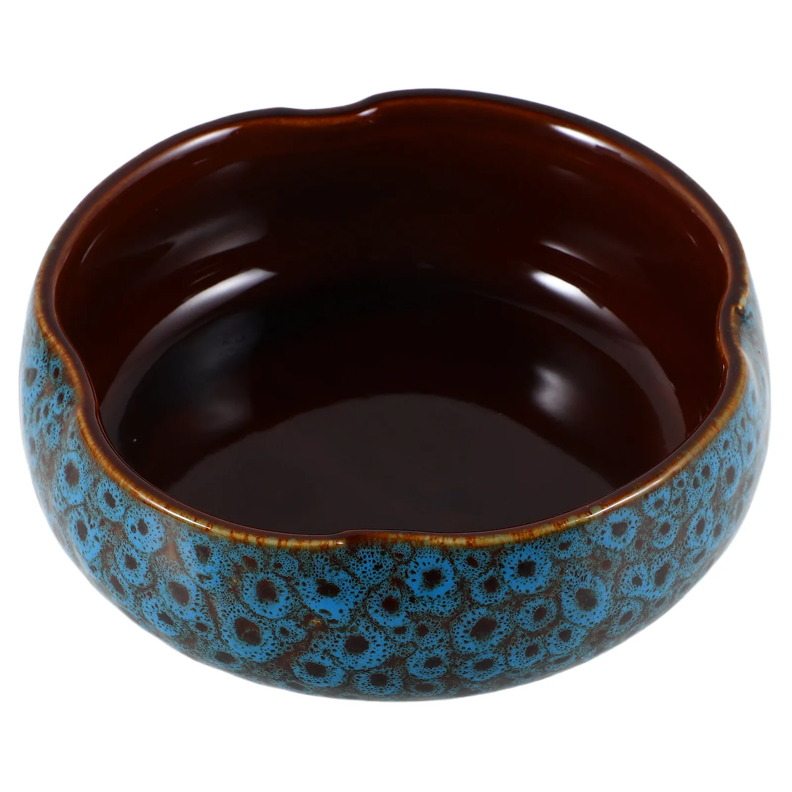 Ceramic Hydroponic Flower Pot Large Capacity No Drainage Water Planter Bowl Ideal for Water Lily Lotus Money Grass Home Office