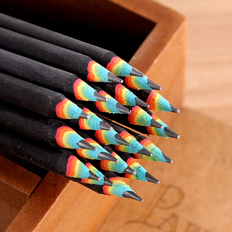 200Pcs Rainbow Colored Pencils for Kids Assorted Colors for Drawing Coloring Sketching Pencils