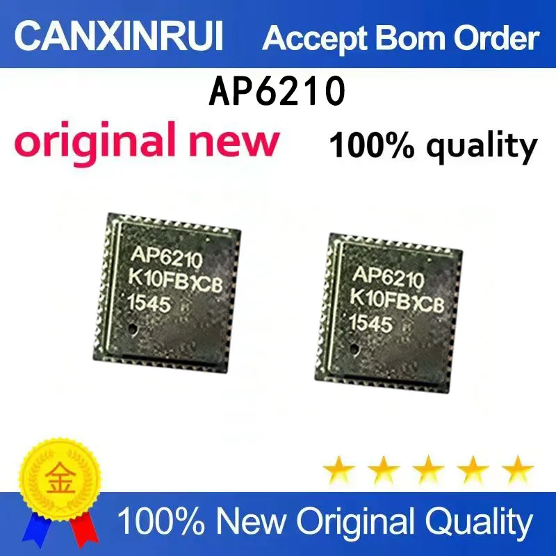 (5pcs-100pcs）New stock AP6210 BGA 2-in-1 WIFI module WIFI+Bluetooth
